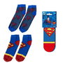 Cerdá Pack de 3 paires de chaussettes cheville Superman pour enfants - Sans taille