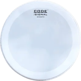 Code Parche Bombo 22" Signal Smooth, 1 couche 14 mil, anneau amortisseur, acier aluminium GRIP-TIGHT, son brillant projection