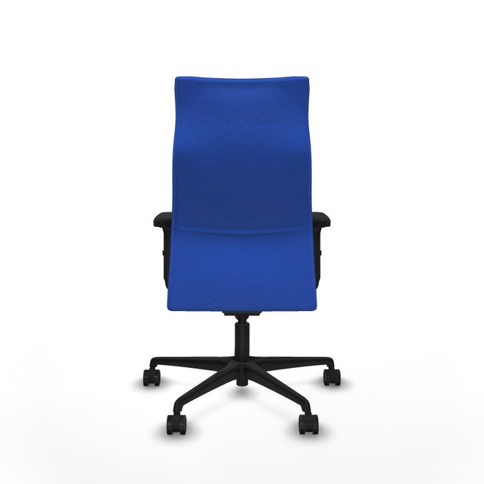Piqueras Y Crespo Fauteuil Albacete Bleu avec Mécanisme Synchrone et Bras 2D