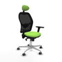 Piqueras y Crespo Chaise de Bureau avec Appui-tête 3D086G1 Pistache