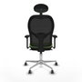 Piqueras y Crespo Chaise de Bureau avec Appui-tête 3D086G1 Pistache