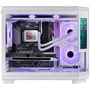 Boîtier ATX semi-tour Mars Gaming MC3TCORELCDMW Blanc