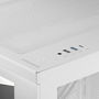 Boîtier ATX semi-tour Mars Gaming MC3TCORELCDMW Blanc