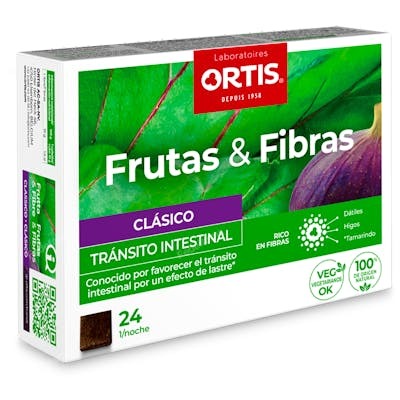 ORTIS Frutas y Fibras Clasico 24 cubes ORTIS Frutas y Fibras Clasico 24 cubes
