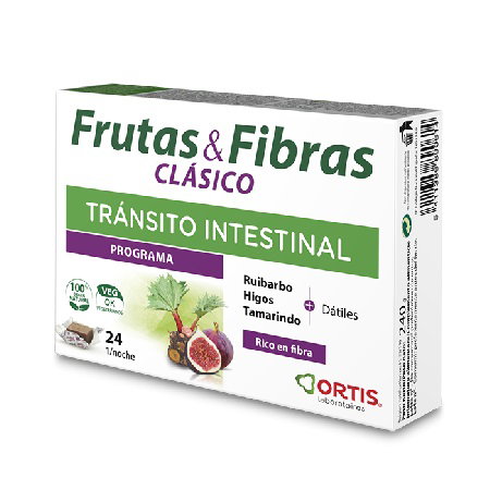 ORTIS Frutas y Fibras Clasico 24 cubes ORTIS Frutas y Fibras Clasico 24 cubes
