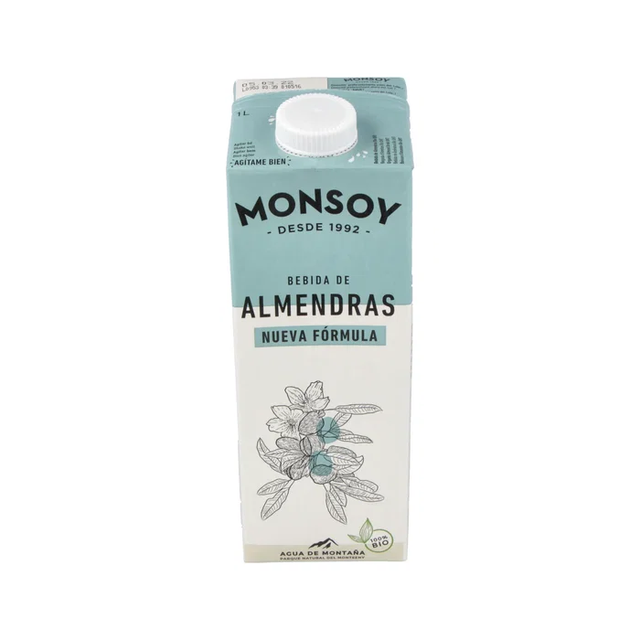 Monsoy Boisson aux Amandes bio 1 L