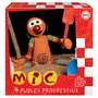 Educa Puzzles Progressifs 6-9-12-16 Pièces, Personnage MIC, Version Espagnole, En Carton, Pour Enfants Dès 3 Ans
