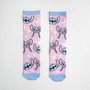 Cerdá Pack de 3 chaussettes Stitch motif multicolore pour enfants taille 31/34 Taille unique - Lilo et Stitch