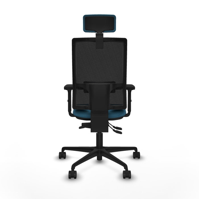 Piqueras Y Crespo Bormate - Chaise de bureau ergonomique Vert pétrole et Noir Piqueras Y Crespo Bormate - Chaise de bureau ergonomique Vert pétrole et Noir