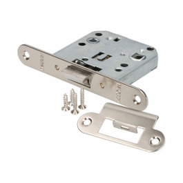 Micel Serrure à mortaiser PCT01 Acier Nickel Satiné