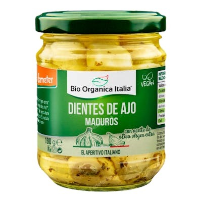 BIO ORGANICA ITALIA Huile d'ail Bio 190G BIO ORGANICA ITALIA Huile d'ail Bio 190G