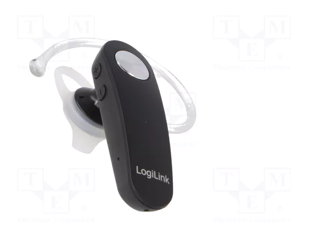LOGILINK Casque sans fil avec microphone noir