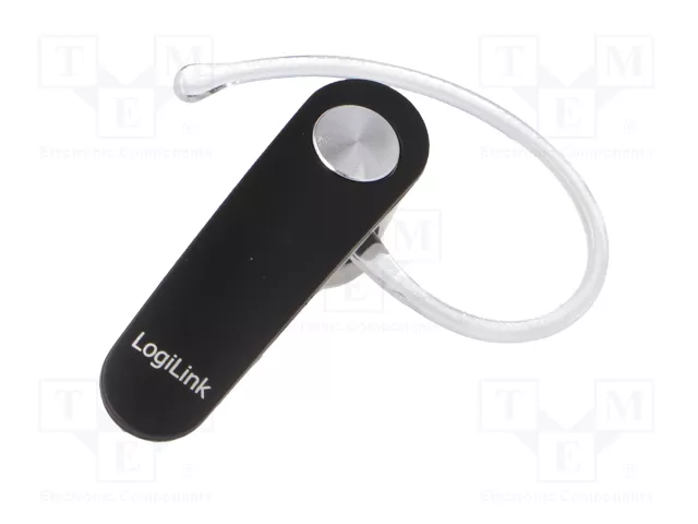LOGILINK Casque sans fil avec microphone noir