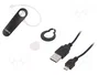 LOGILINK Casque sans fil avec microphone noir