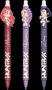 Pyramid International Pack de 3 stylos à bille à encre gel effaçable KPop Demon Hunters