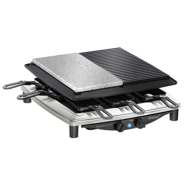 Steba RC 4 plus deluxe chrome Raclette Steba RC 4 plus deluxe chrome Raclette
