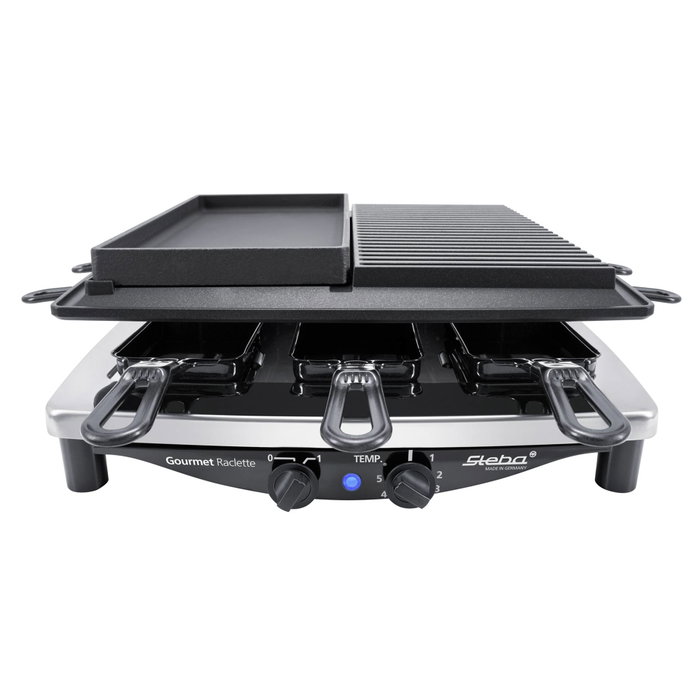 Steba RC 4 plus deluxe chrome Raclette Steba RC 4 plus deluxe chrome Raclette
