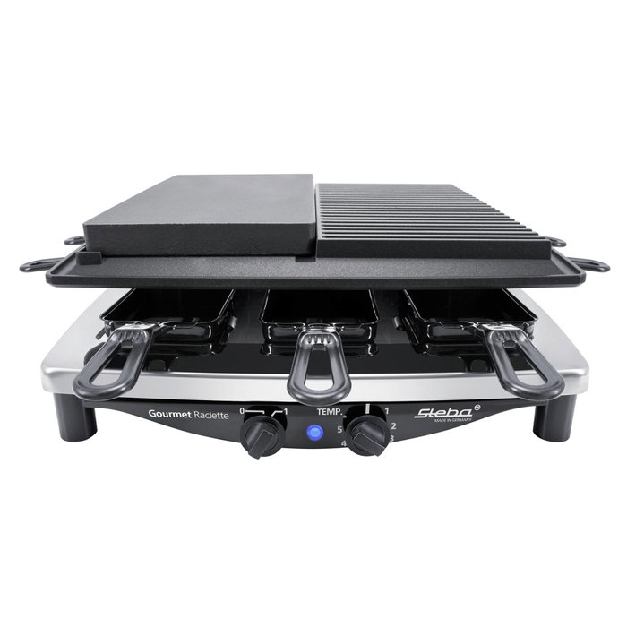 Steba RC 4 plus deluxe chrome Raclette Steba RC 4 plus deluxe chrome Raclette