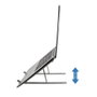 Conceptronic Support de Refroidissement pour Ordinateur Portable avec Base Ergonomique Réglable jusqu'à 15,6 Pouces