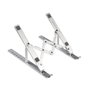 Conceptronic Support de Refroidissement pour Ordinateur Portable avec Base Ergonomique Réglable jusqu'à 15,6 Pouces