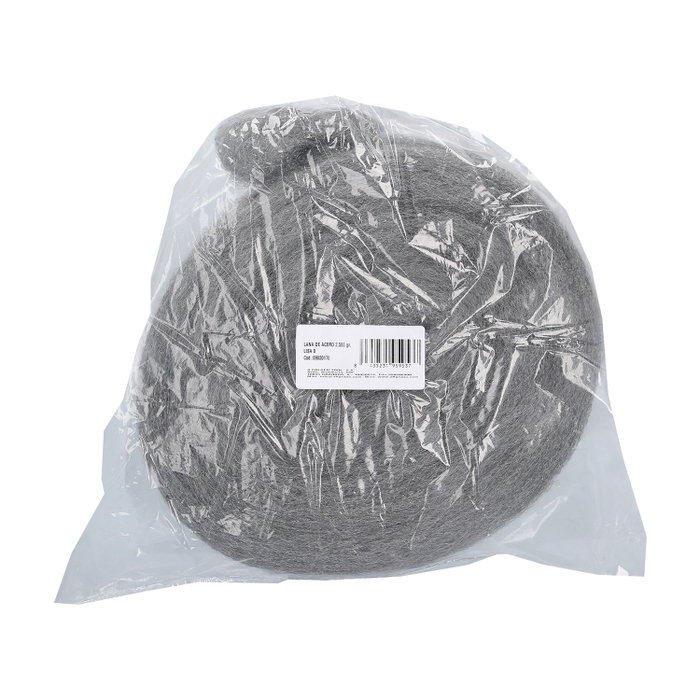 WOLFPACK LINEA PROFESIONAL Laine d'acier Taille 0 Grain fin 2500 g
