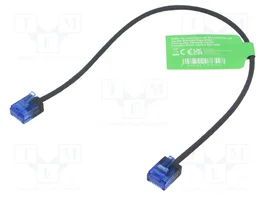 LOGILINK Câble Ethernet Cat 6a U/UTP 0,3m RJ45