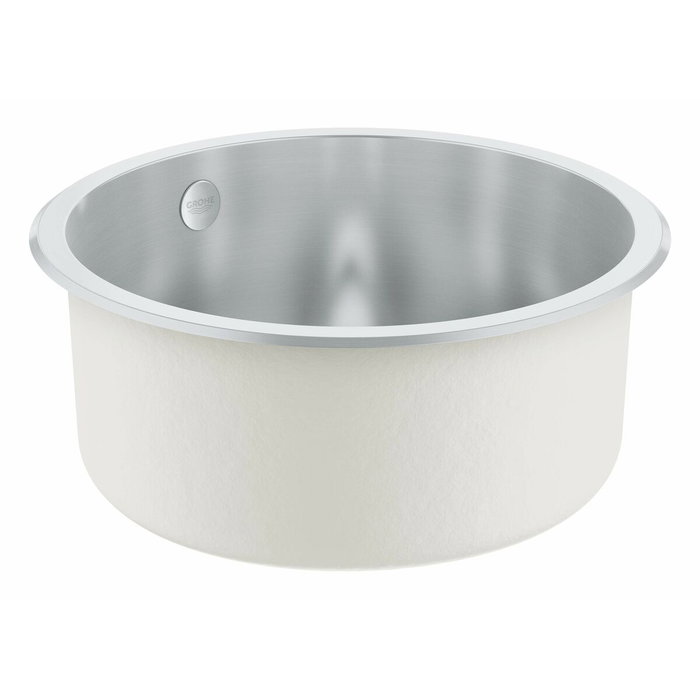 GROHE K200 Évier de cuisine rond en acier inoxydable Ø 440 mm