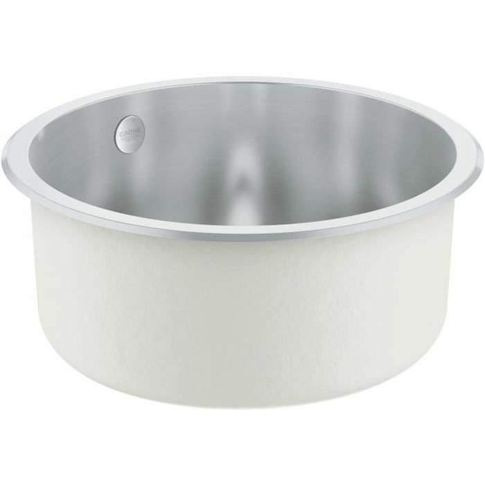 GROHE K200 Évier de cuisine rond en acier inoxydable Ø 440 mm
