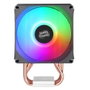 Mars Gaming MCPU-X3 Ventilateur Dissipateur CPU 190W TDP PWM Low Profile FRGB Noir 136mm