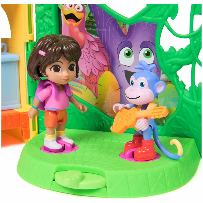 Spinmaster Dora - La maison de la forêt tropicale avec figurines et accessoires Spinmaster Dora - La maison de la forêt tropicale avec figurines et accessoires