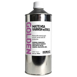 Golden Matte Msa Varnish con UVLS 946 ml