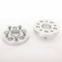 Japan Racing JRWA3 Adaptateur 20mm 5x108 63,4 63,4 Argent