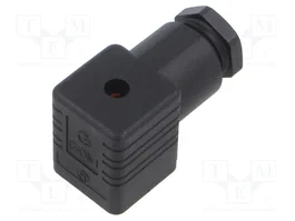 HIRSCHMANN Connecteur de soupapes industriel, fiche mâle, format A, 18mm