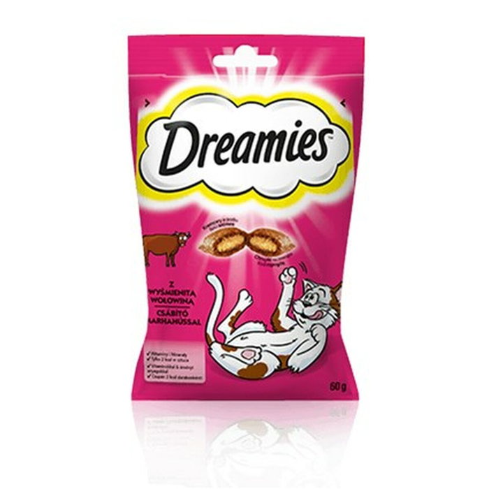 Dreamies Collation pour Chat Veau 60 g Dreamies Collation pour Chat Veau 60 g