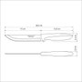 Tramontina Couteau de cuisine Plenus noir 152,4 mm