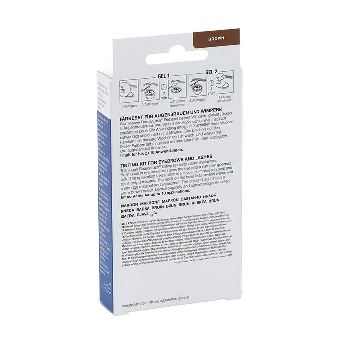 Refectocil Kit de Teinture Sourcils & Cils Brun Moyen 1 Unité Refectocil Kit de Teinture Sourcils & Cils Brun Moyen 1 Unité