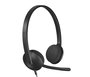 Logitech H340 Casque PC USB avec micro réducteur de bruit, oreillettes pivotantes et bandeau réglable - Plug-and-play pour appels et musique