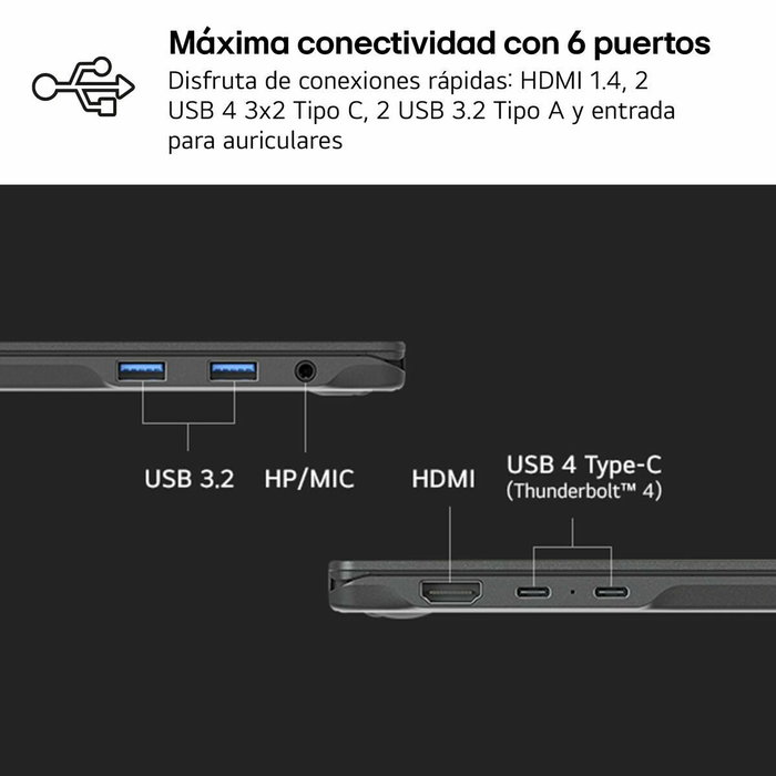 Ordinateur Portable LG 16Z90RU-G.AA55B