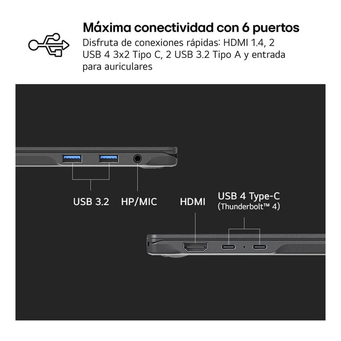 Ordinateur Portable LG 16Z90RU-G.AA55B