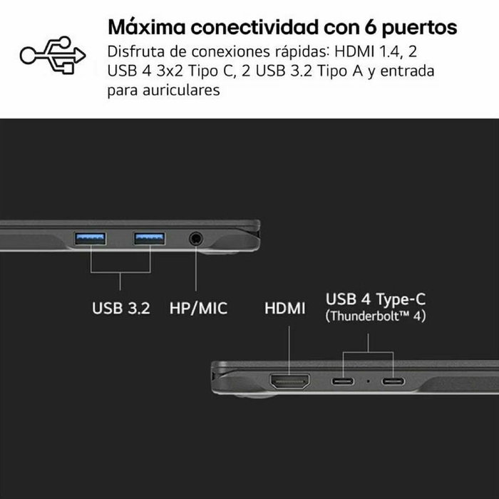 Ordinateur Portable LG 16Z90RU-G.AA55B