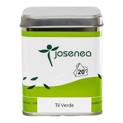 JOSENEA Thé Vert Bio en Boîte de 20 Pyramides JOSENEA Thé Vert Bio en Boîte de 20 Pyramides