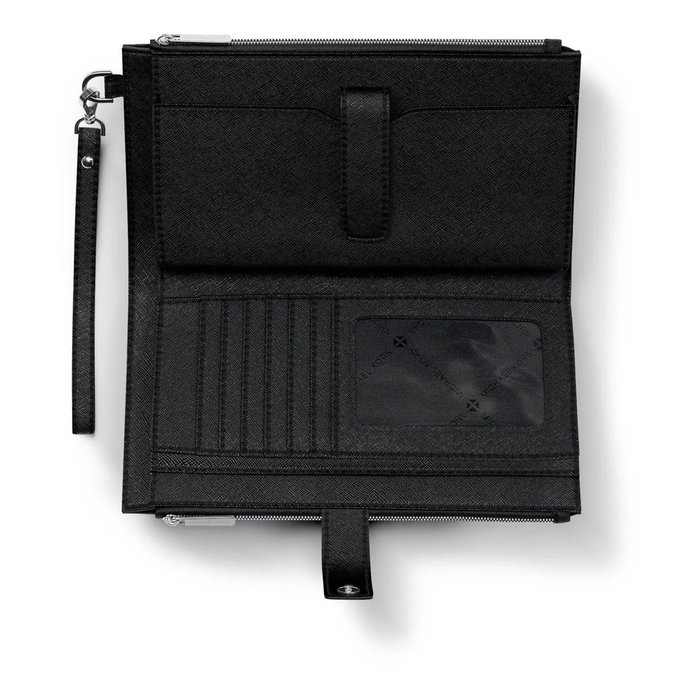 Michael Kors Portefeuille Jet Set Travel Noir 35F8STVW0L-BLACK Michael Kors Portefeuille Jet Set Travel Noir 35F8STVW0L-BLACK