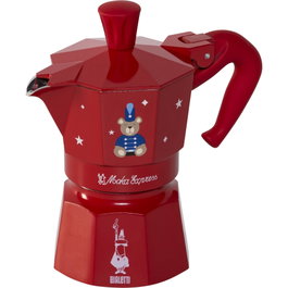 Bialetti Moka Express 1TZ rouge Joyful Memories