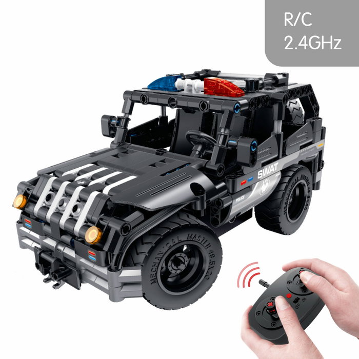 IM Master Set de construction Voiture de police 2 en 1, 355 pièces IM Master Set de construction Voiture de police 2 en 1, 355 pièces