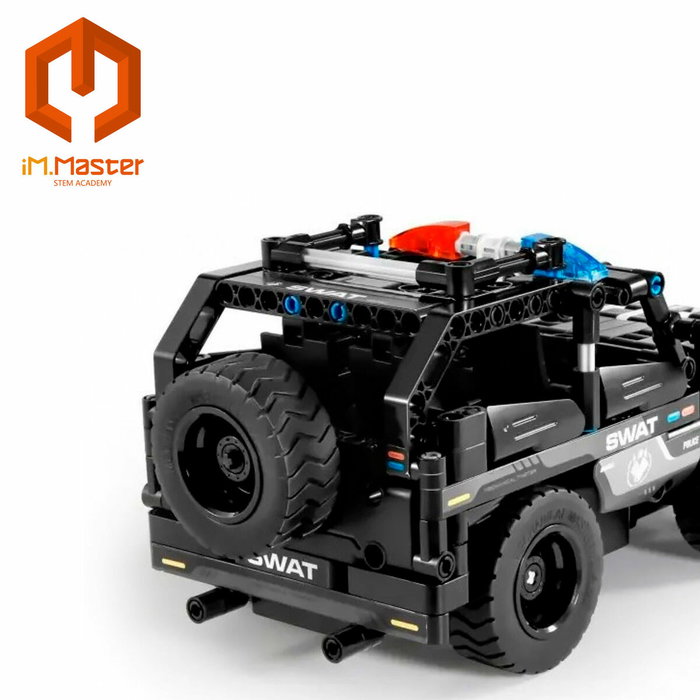 IM Master Set de construction Voiture de police 2 en 1, 355 pièces IM Master Set de construction Voiture de police 2 en 1, 355 pièces
