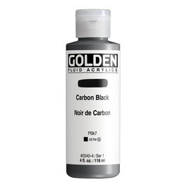 Golden Fluid Acrylics Negro Carbon 118 ml