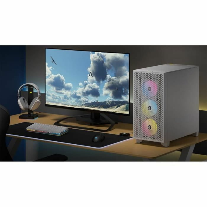 Corsair 3000D RGB AIRFLOW Blanc