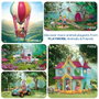 Playmobil 72068 Éléphants et soigneur animalier My Life Le Zoo Promo pack