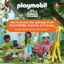 Playmobil 72068 Éléphants et soigneur animalier My Life Le Zoo Promo pack