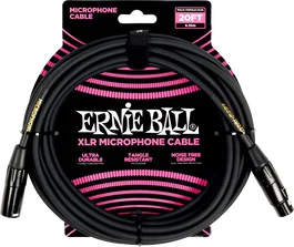 ERNIEBALL Câble de microphone Classic XLR-XLR Noir - 6 m